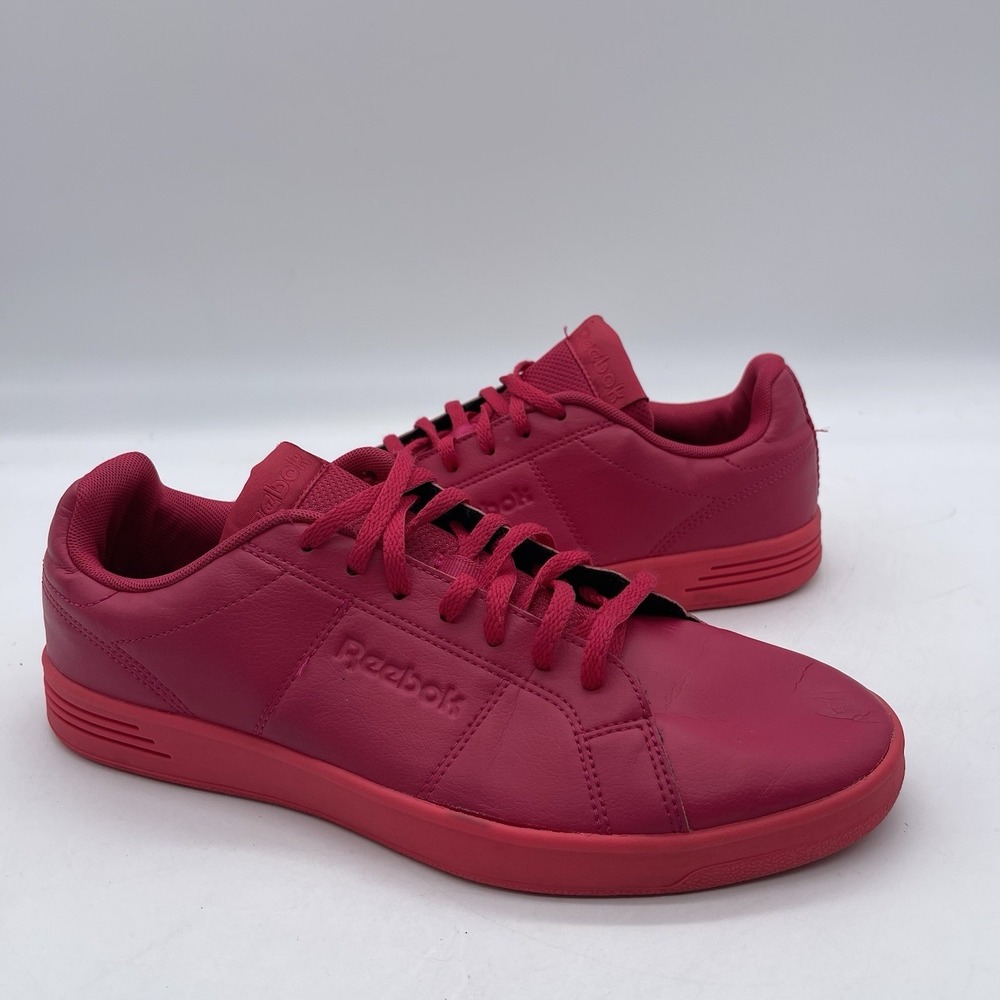 Reebok Royal Rally CN4639 Women's Size 10 Lifestyle Shoes Ruchsia Barbie Pink‎